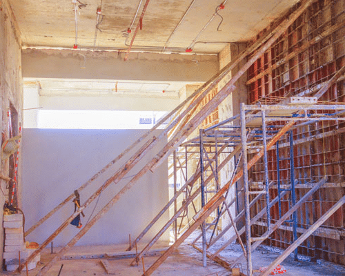 Scaffolding For Projects Inside Buildings